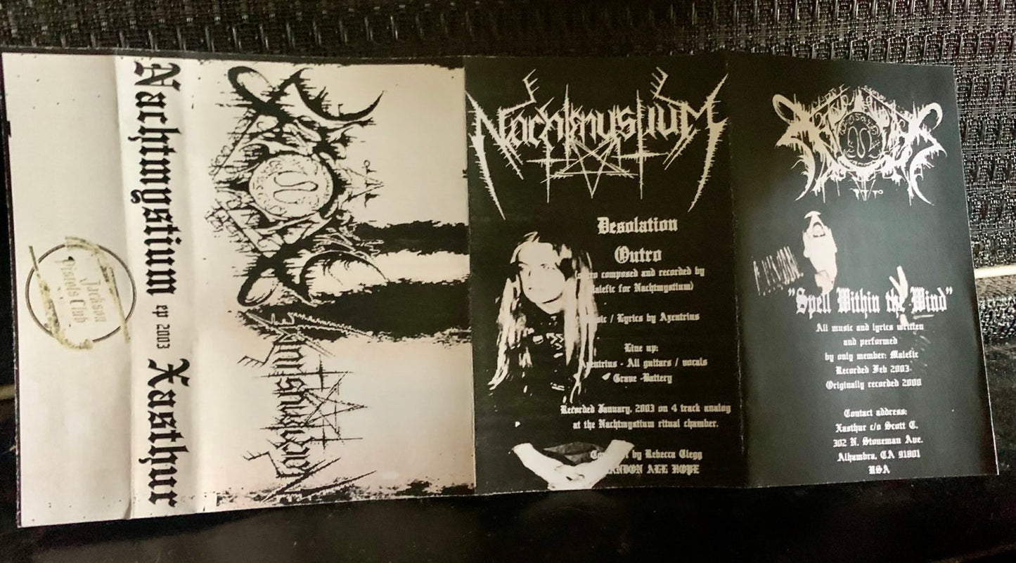 Nachtmystium / Xasthur - Split EP 2003 cassette